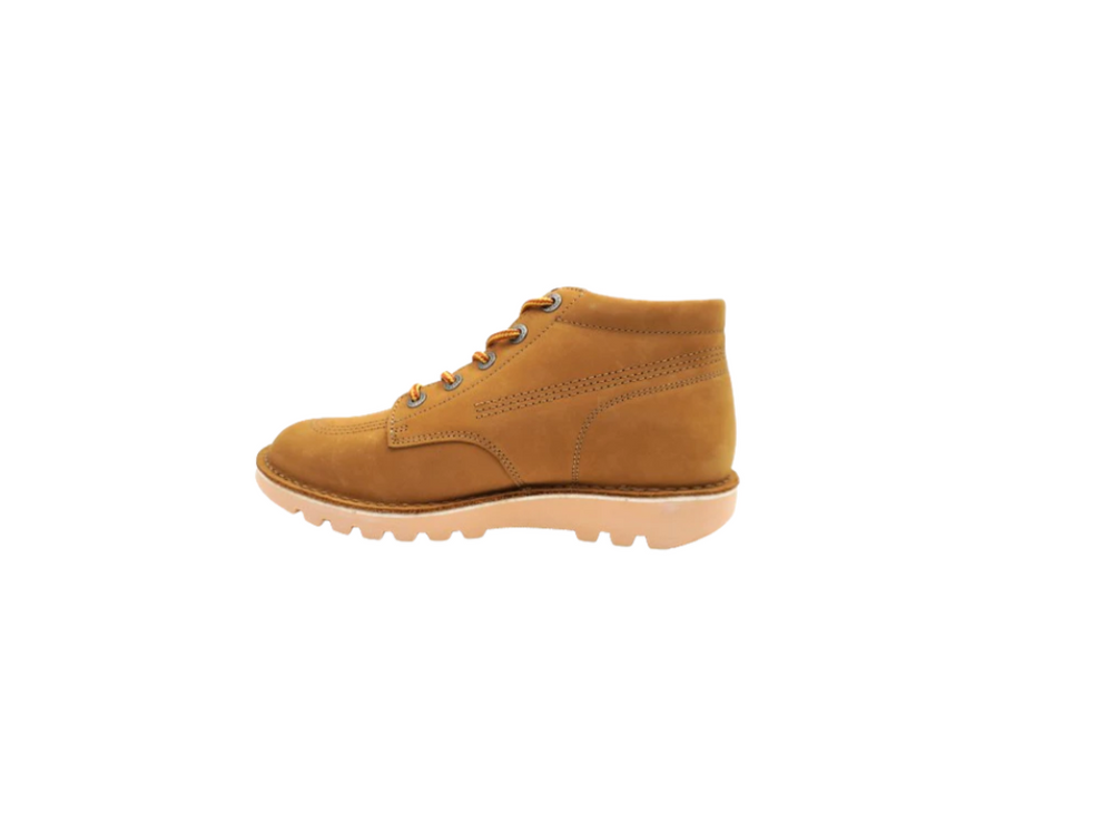 Kick Hi Camel Leather Men Boots