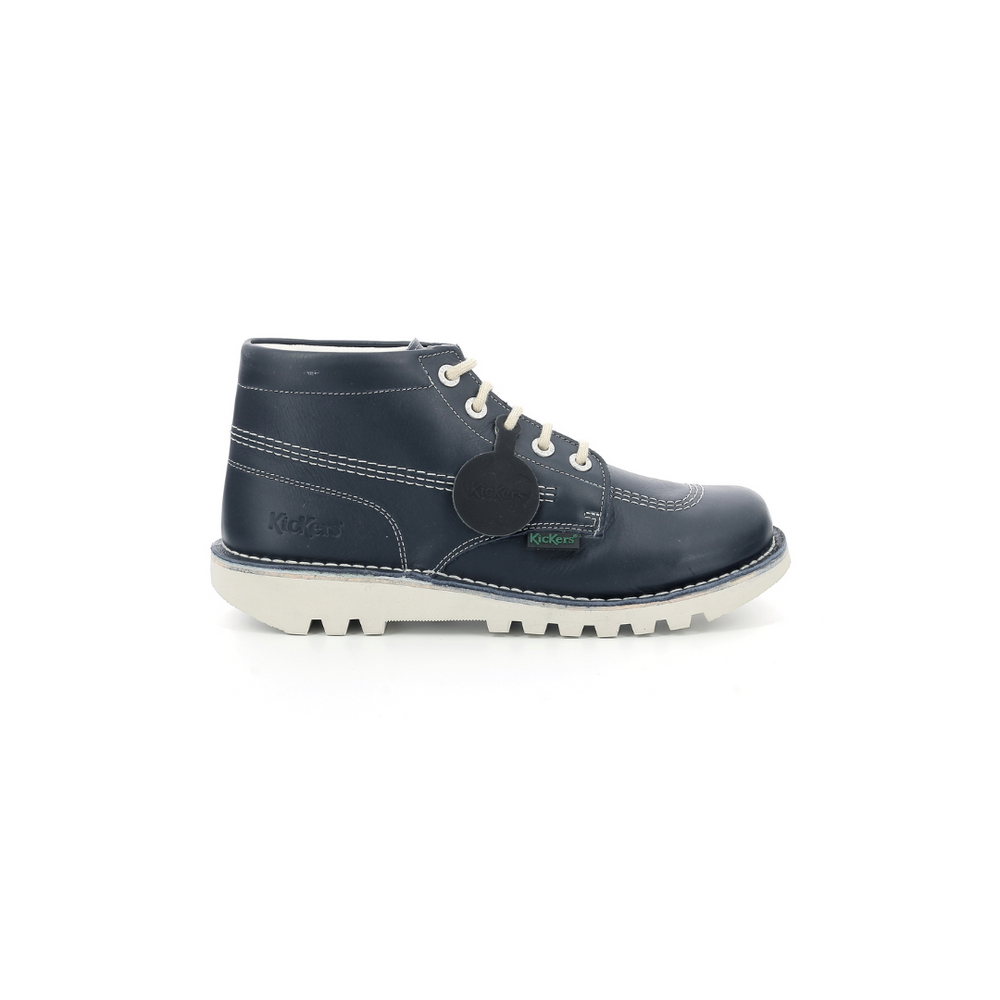 Kick Hi Blue Leather Men Boots