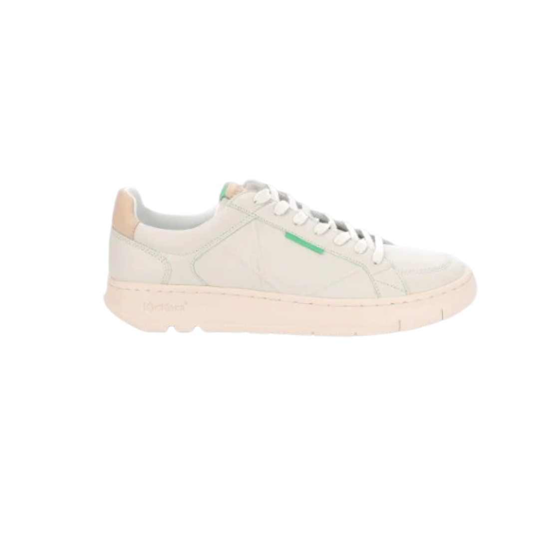 Kick Tally Beige Unisex Leather Sneaker