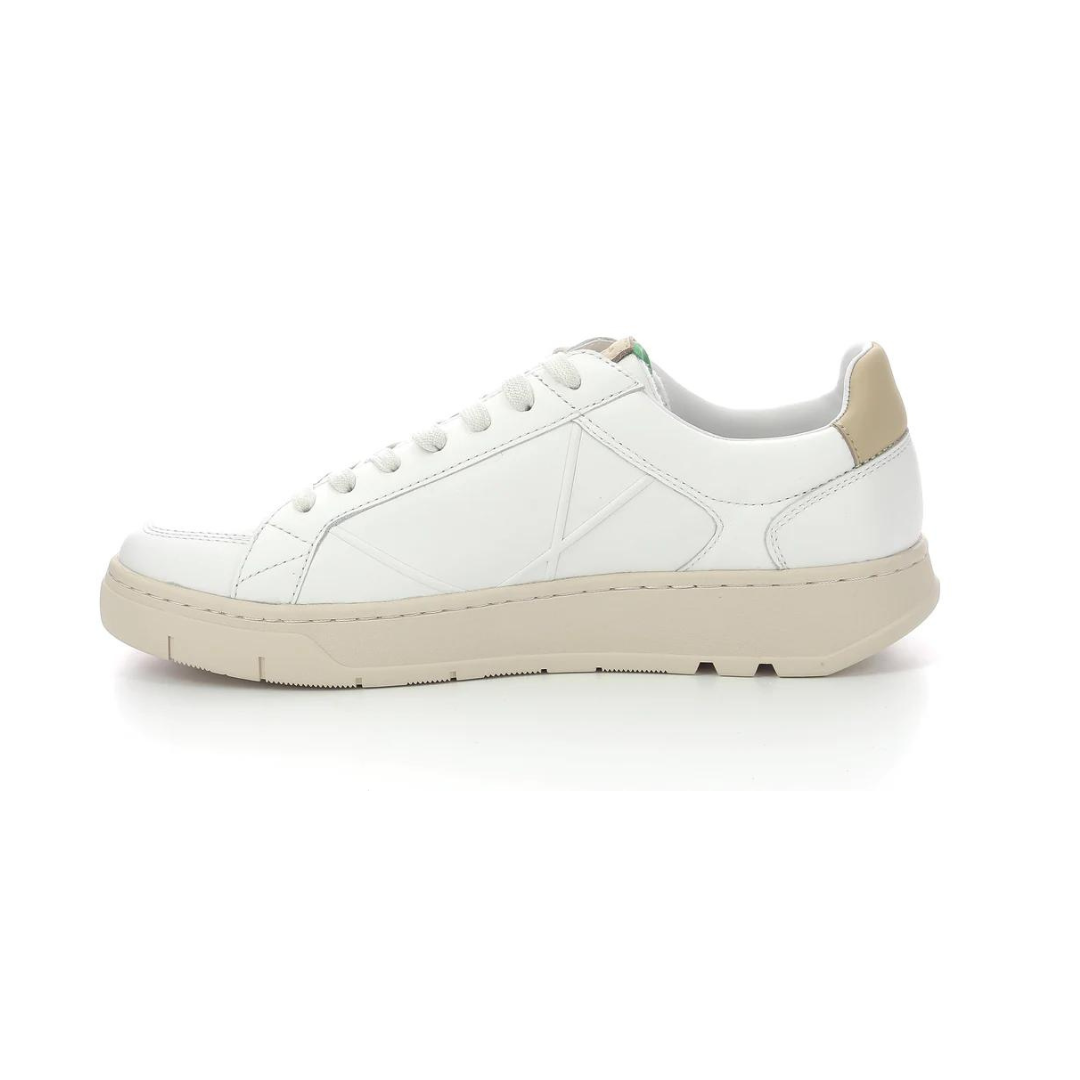 Kick Tally White Unisex Leather Sneaker