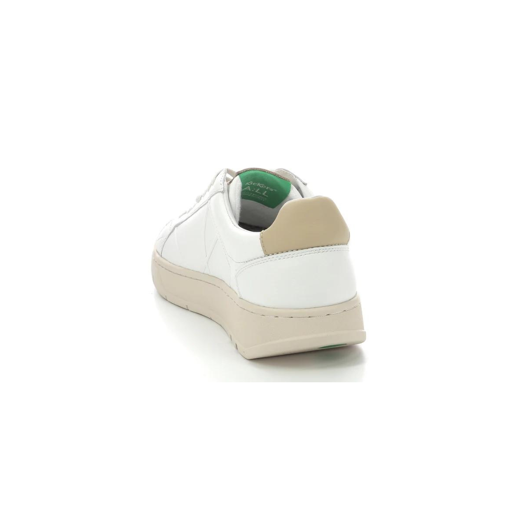 Kick Tally White Unisex Leather Sneaker