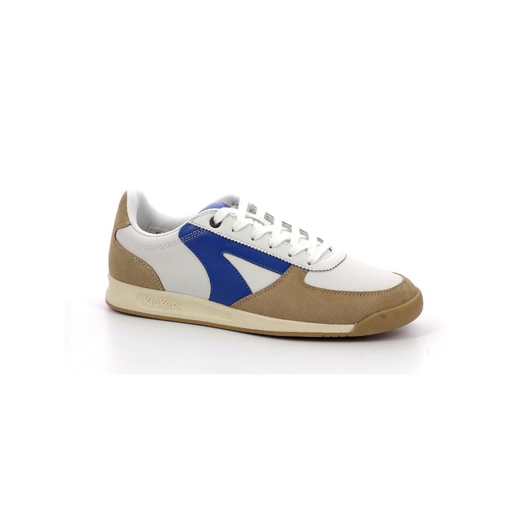 Kick Krack White Blue Men Sneakers